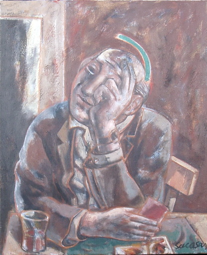 Alfonso SUCASAS GUERRA - Peinture - O XOGADOR