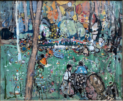 Marko STUPAR - Gemälde - Jardin d'enfants