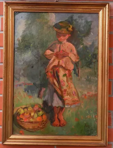 Štefan CPIN - Painting - In the fruit set