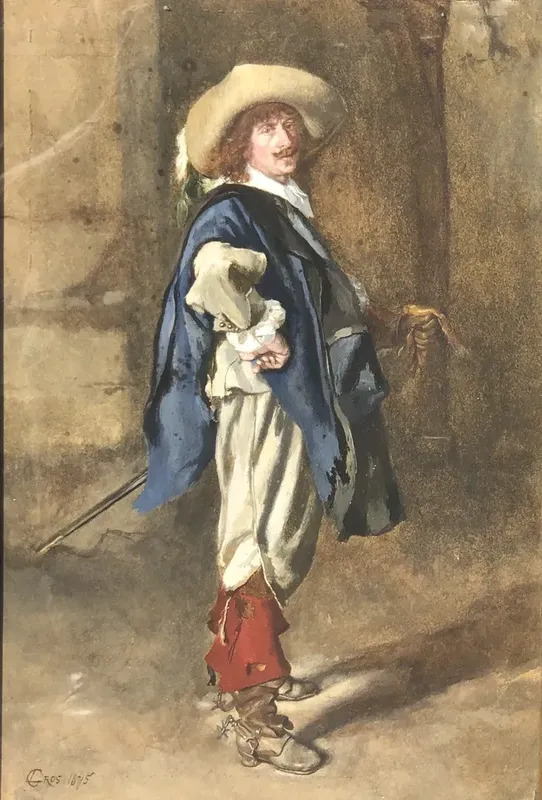 Le Mousquetaire By Lucien Alphonse Gros Buy Art Online Artprice