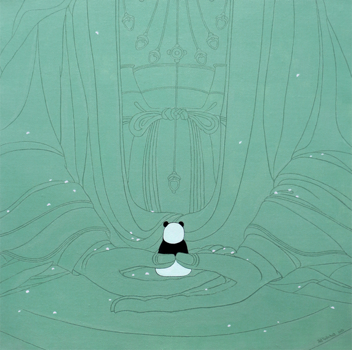 JIA Yuan Hua - Pintura - Zen