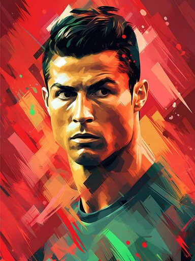 Alberto RICARDO - Print-Multiple - Cristiano Ronaldo 01