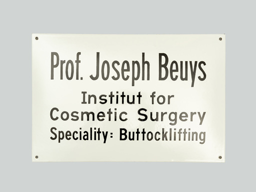 Joseph BEUYS - Escultura - Buttlocklifting