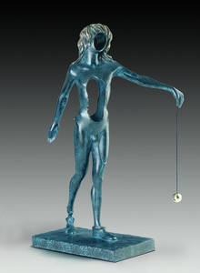 Salvador DALI - Skulptur Volumen - Surrealist Newton, Newton surréaliste