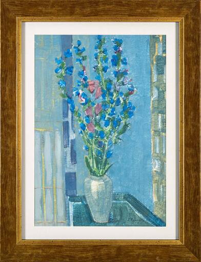 Zygmunt RADNICKI - Painting - The Flowers in a Vase