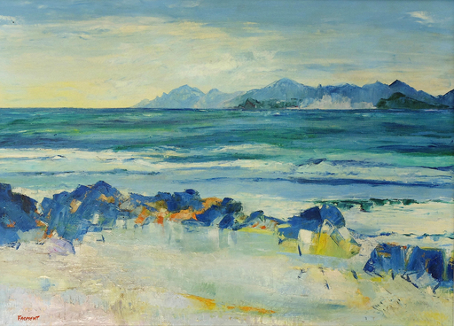 Michèle FROMENT - Pintura - MARINE Ref. 166H