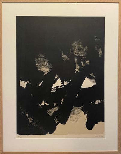 Pierre SOULAGES - Print-Multiple - Lithographie n°13 