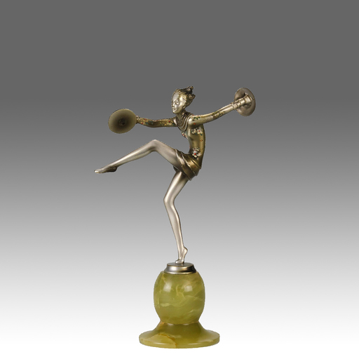 Josef LORENZL - Skulptur Volumen - Cymbal Dancer