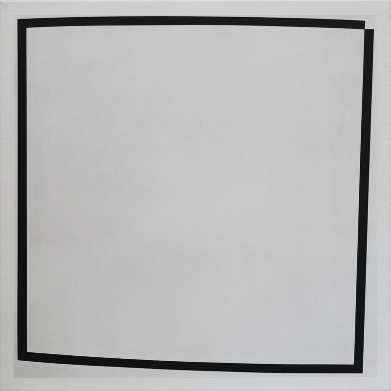 Pierre MUCKENSTURM - Painting - Morceau choisi d'un cheminement d'angles avec entas XXII 04 