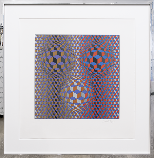 Victor VASARELY - Print-Multiple - Conjunction