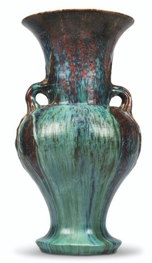 Adrien DALPAYRAT - Ceramic - Grand Vase à anses végétales