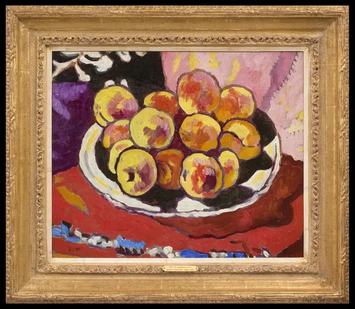 Louis VALTAT - Gemälde - Plat de pommes