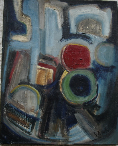 André KLUMB - Pintura - Composition abstraite