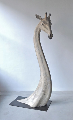 Quentin GAREL - Skulptur Volumen - Girafe