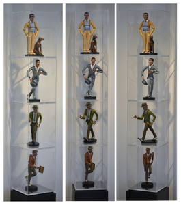 Antonio SEGUI - Sculpture-Volume - Ensemble de 4 sculptures