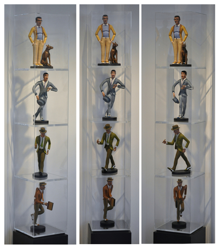 Antonio SEGUI - Escultura - Ensemble de 4 sculptures