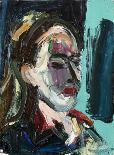 Alex KREMER - Painting - Portrait of woman