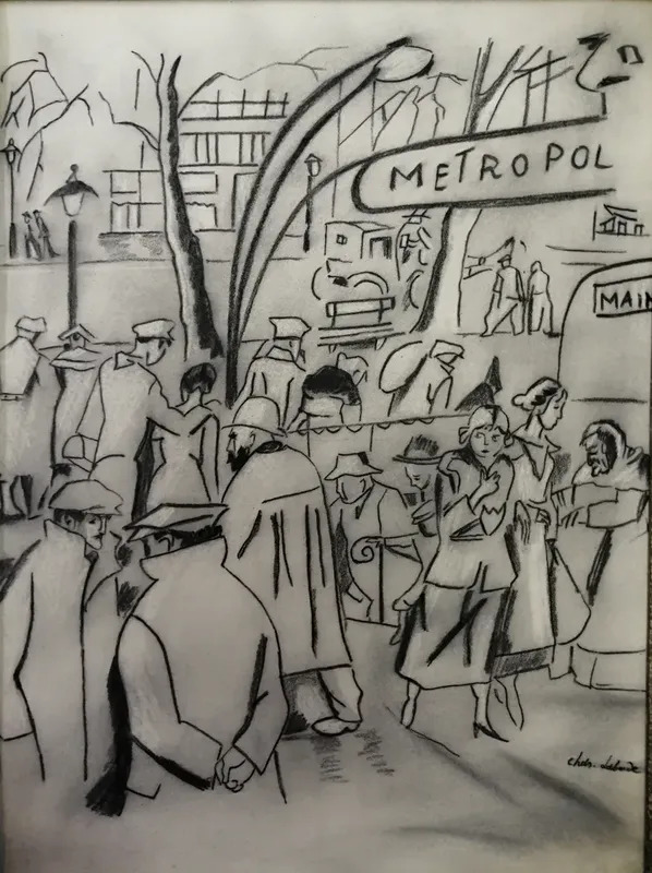 Metropolitain By Chas Laborde Buy Art Online Artprice