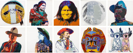 Andy WARHOL - Print-Multiple - Cowboys And Indians Complete Portfolio