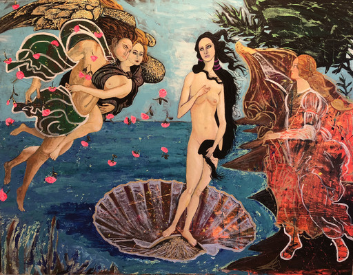 Gabriel PEÑA - Peinture - Venus Reimagined
