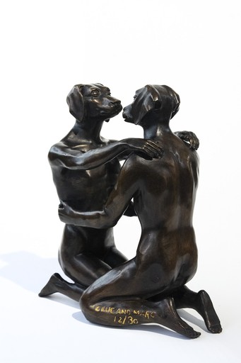 Gillie & Marc SCHATTNER - Sculpture-Volume - He loved being in love 12/30
