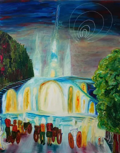 Bernard PINEAU - Painting - H119 Guérir