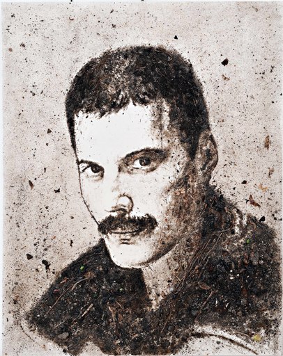 Enzo FIORE - Painting - Genesi Freddie Mercury