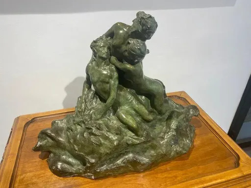 Raoul François LARCHE - Sculpture-Volume - Le Chant des Sirènes