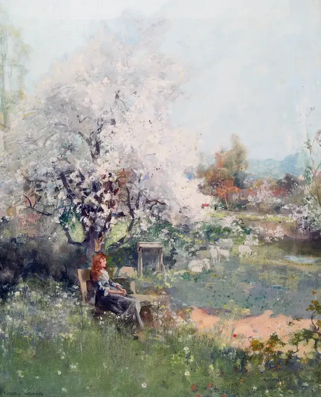 theodor von hrmann - spring musings