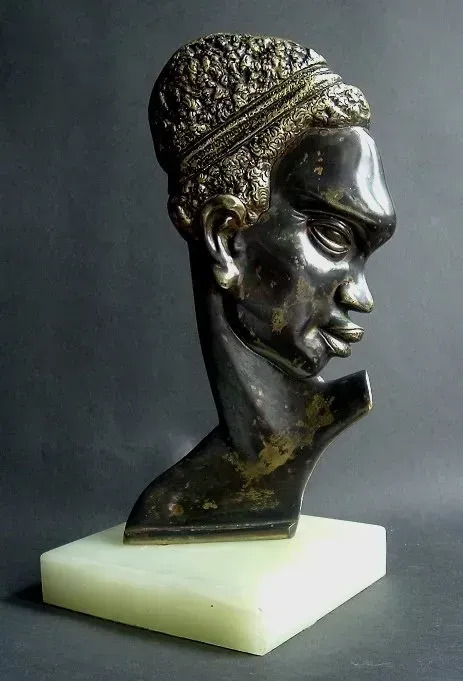 Visage D Afrique By Franz Hagenauer Attrib Buy Art Online Artprice