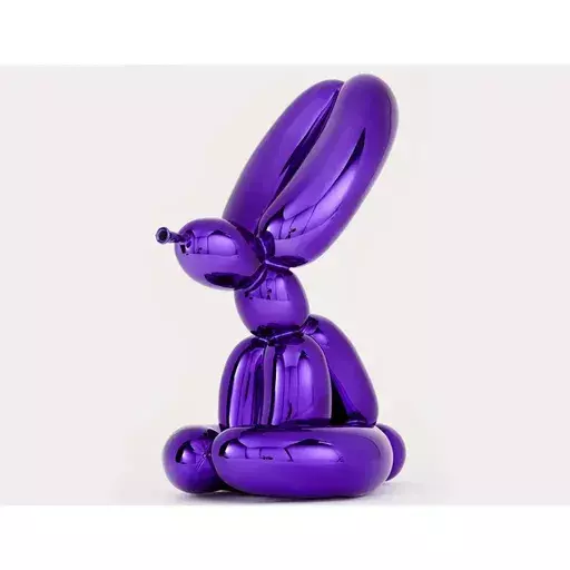 杰夫·昆斯 - 雕塑 - Balloon Rabbit (Violet)