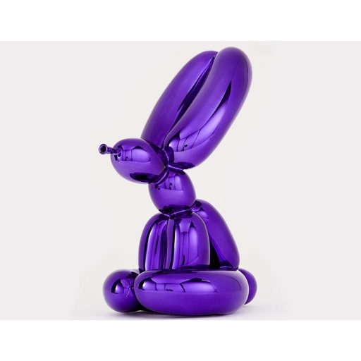 Jeff KOONS - Sculpture-Volume - Balloon Rabbit (Violet)