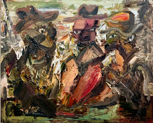 GAO Renjie - Painting - Three Musketeers