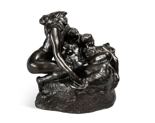 Auguste RODIN - Skulptur Volumen - Néréides dit aussi "Trois sirènes, grand modèle" ou "La Vagu