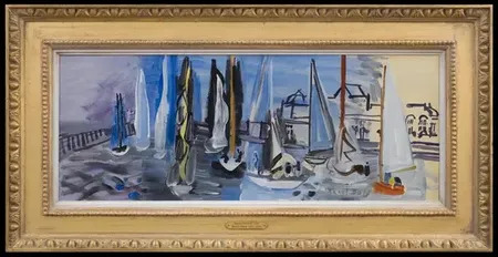 Régates à Deauville by | Raoul DUFY | buy art online | artprice