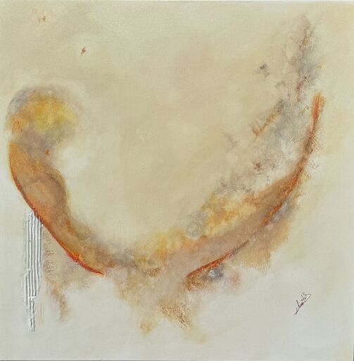 Conie SENAC - Peinture - Une sieste au Sahara