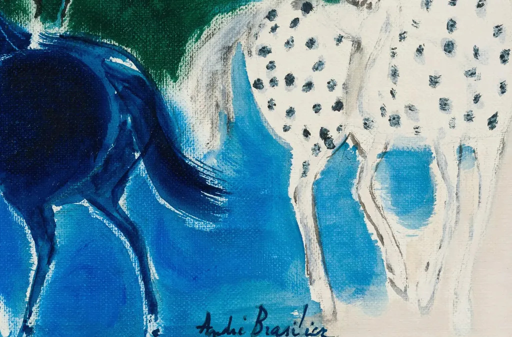 Trois Cavaliers by | André BRASILIER | buy art online | artprice