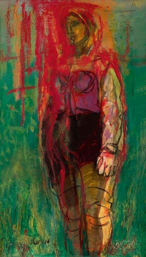Aldo BORGONZONI - Painting - MONDINA