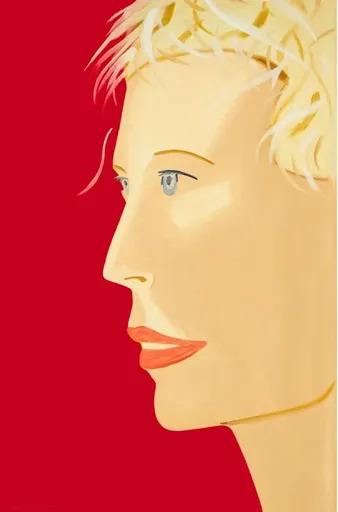 Alex KATZ - Grabado - Coca Cola Girl (red)