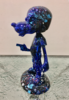 Michel SOUBEYRAND - Sculpture-Volume - Boy dog bleu