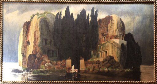 Peter STEPHAN - Gemälde - Die Toteninsel V