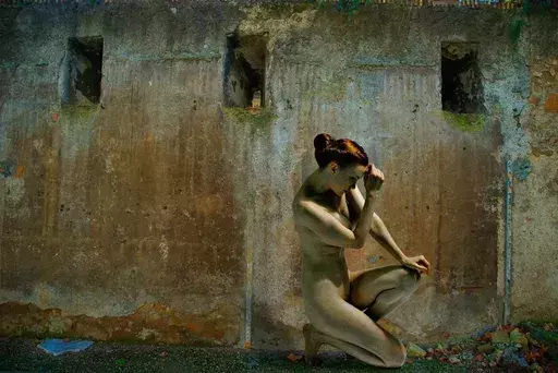 Michael K. YAMAOKA - Photo - Beside A Roman Wall