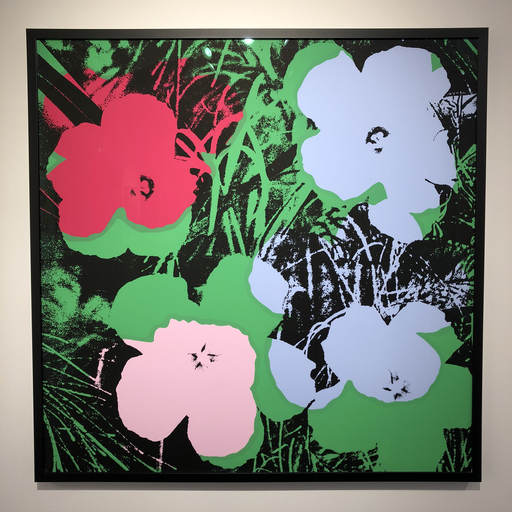 安迪·沃霍尔 - 版画 - Flowers portfolio complet