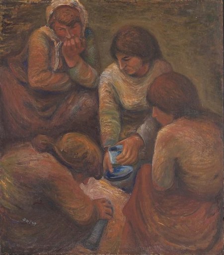 Moshe PROPPES - Gemälde - Workers