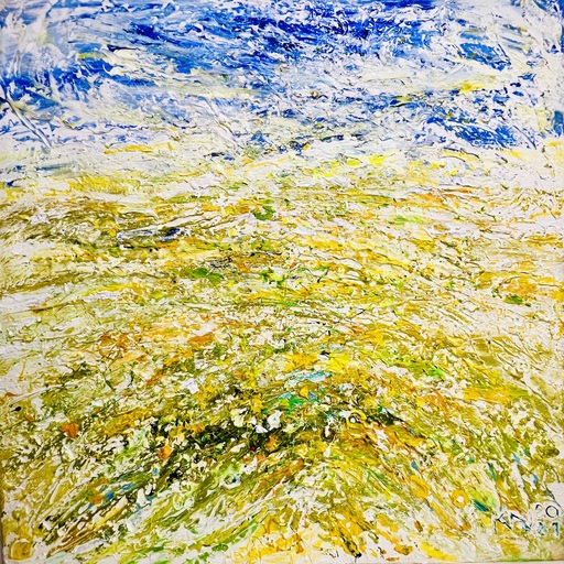 Natalia KURUCH - Painting - Golden wheat