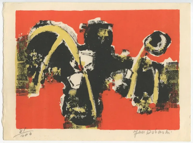 lithographie signé au crayon