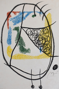 Joan MIRO - Estampe-Multiple -  Composition IX, from: The Essences of the Earth | Les Essen