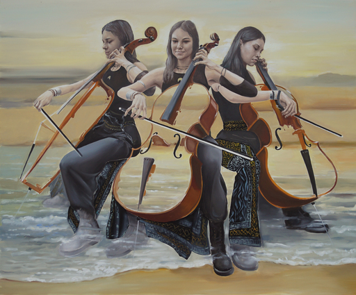 Andrius KOVELINAS - Painting - Music