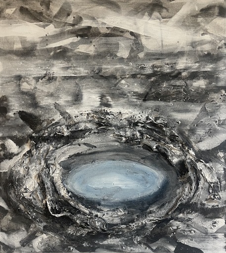 Cveto MARSIC - Painting - Agua densa de Sal