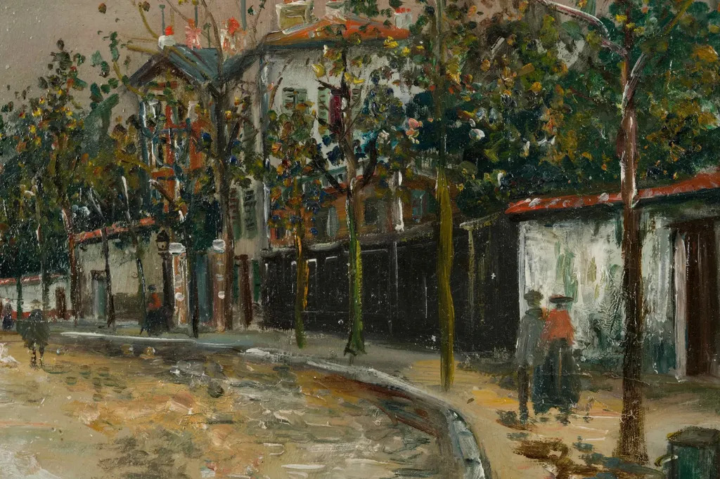Carte De Vœux Vierge Rues De Sannois Maurice Utrillo, Neuve Sous Emballage